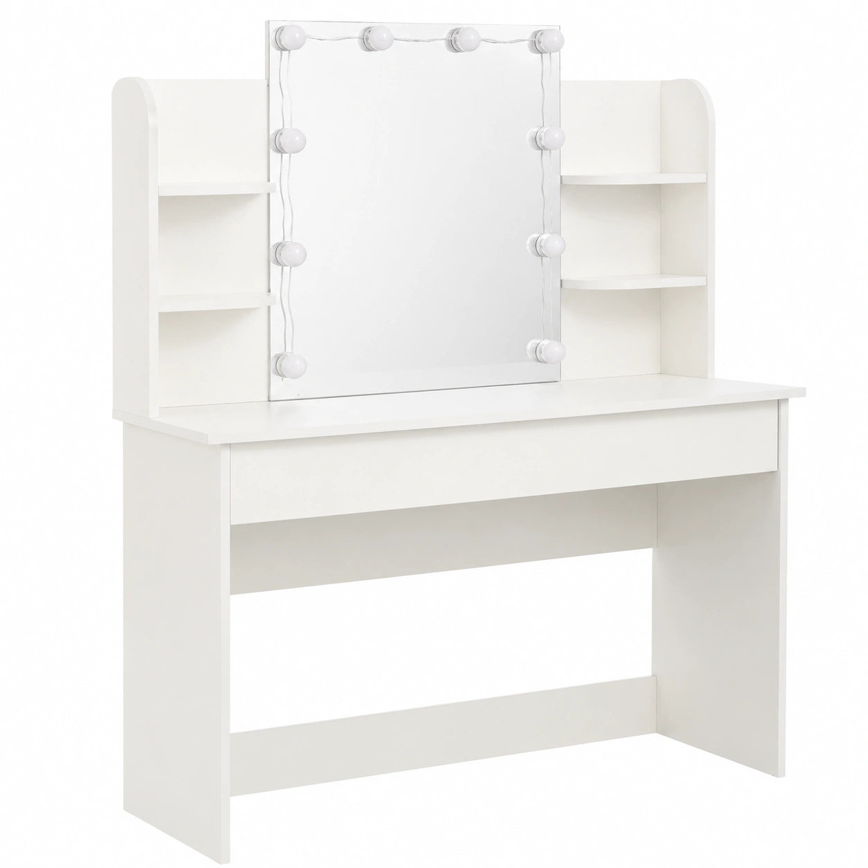 Commode, avec tiroirs, avec étagères, avec éclairage LED, pour la chambre ou le salon