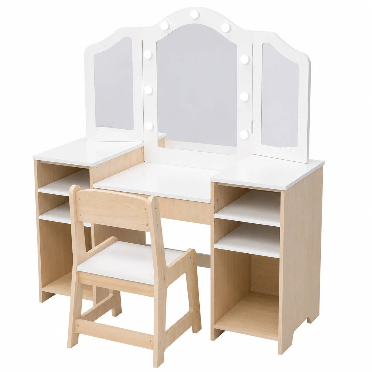 Coiffeuse, avec rangement, pour la chambre