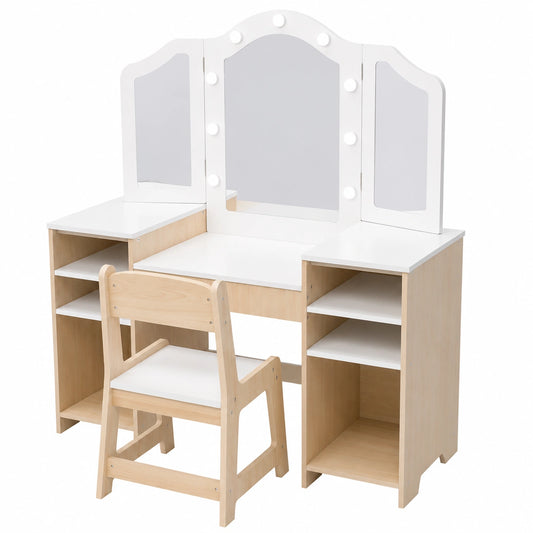 Coiffeuse, avec rangement, pour la chambre