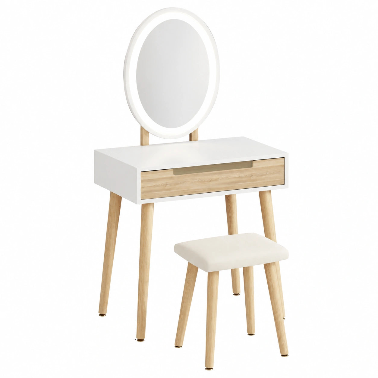 Coiffeuse, avec rangement, avec tiroirs, pour la chambre